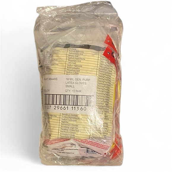 12pr~Latex Rubber Gloves (NWT!) - Picture 2 of 2